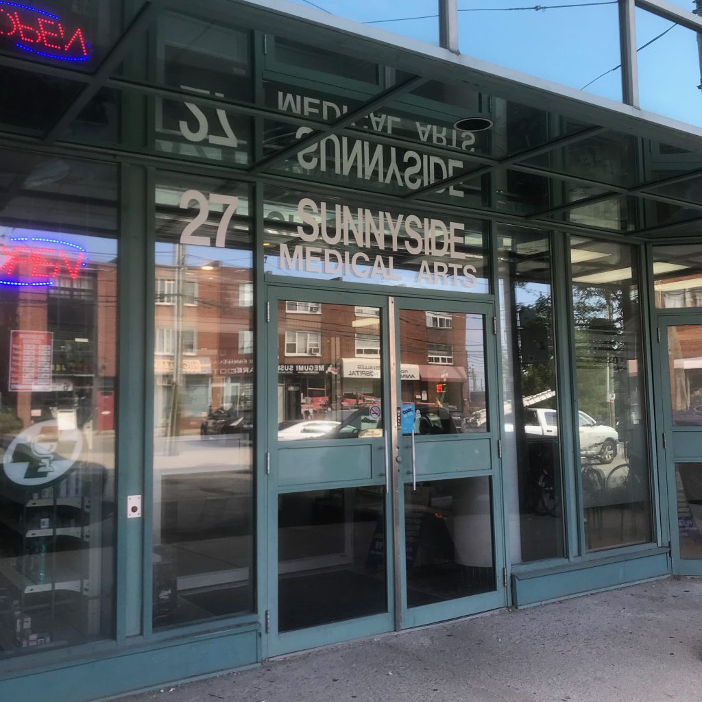 Sunnyside Medical Arts Building at 27 Roncesvalles Avenue.