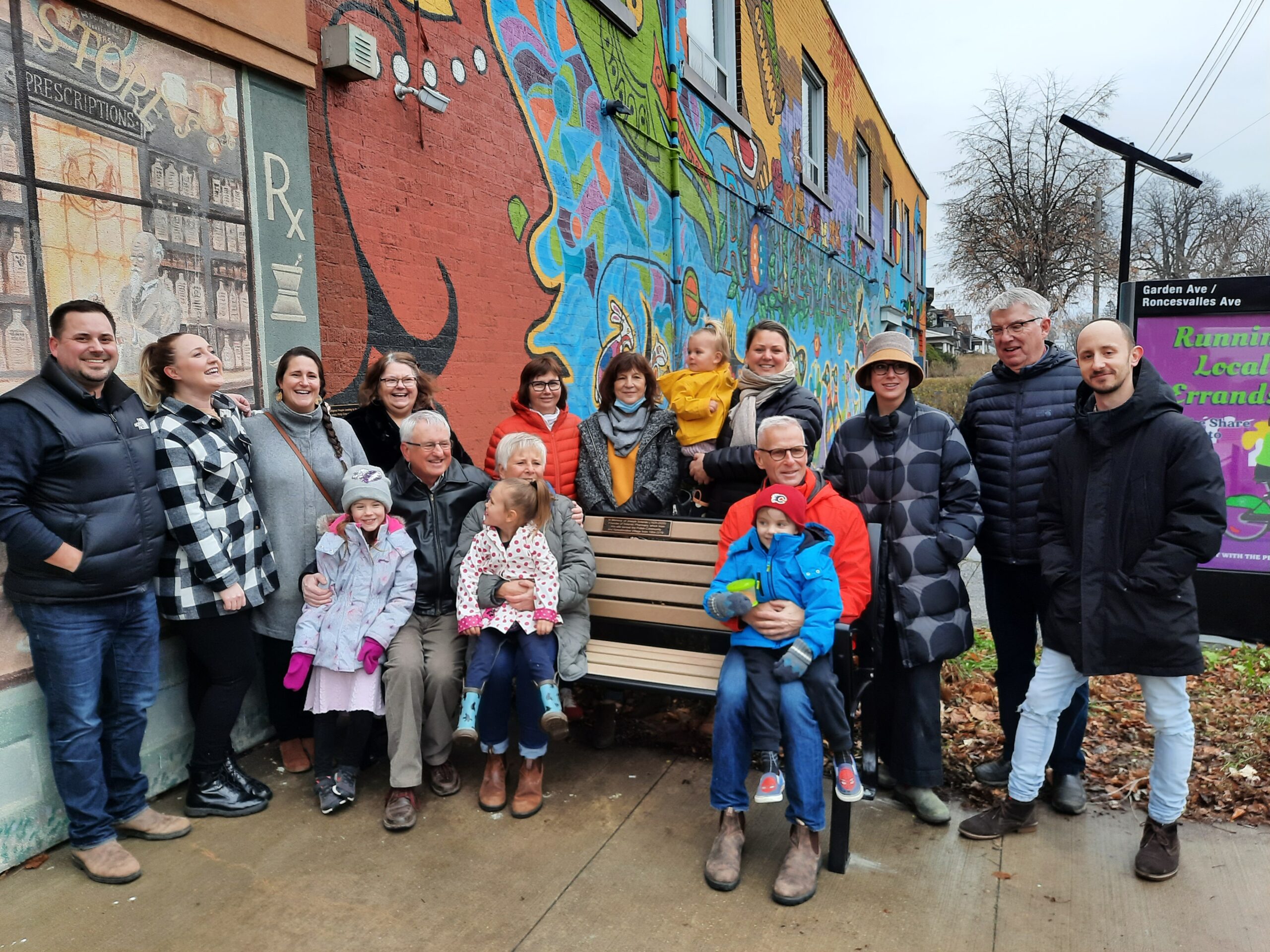 Commemorative Bench - Solarski Pharmacy