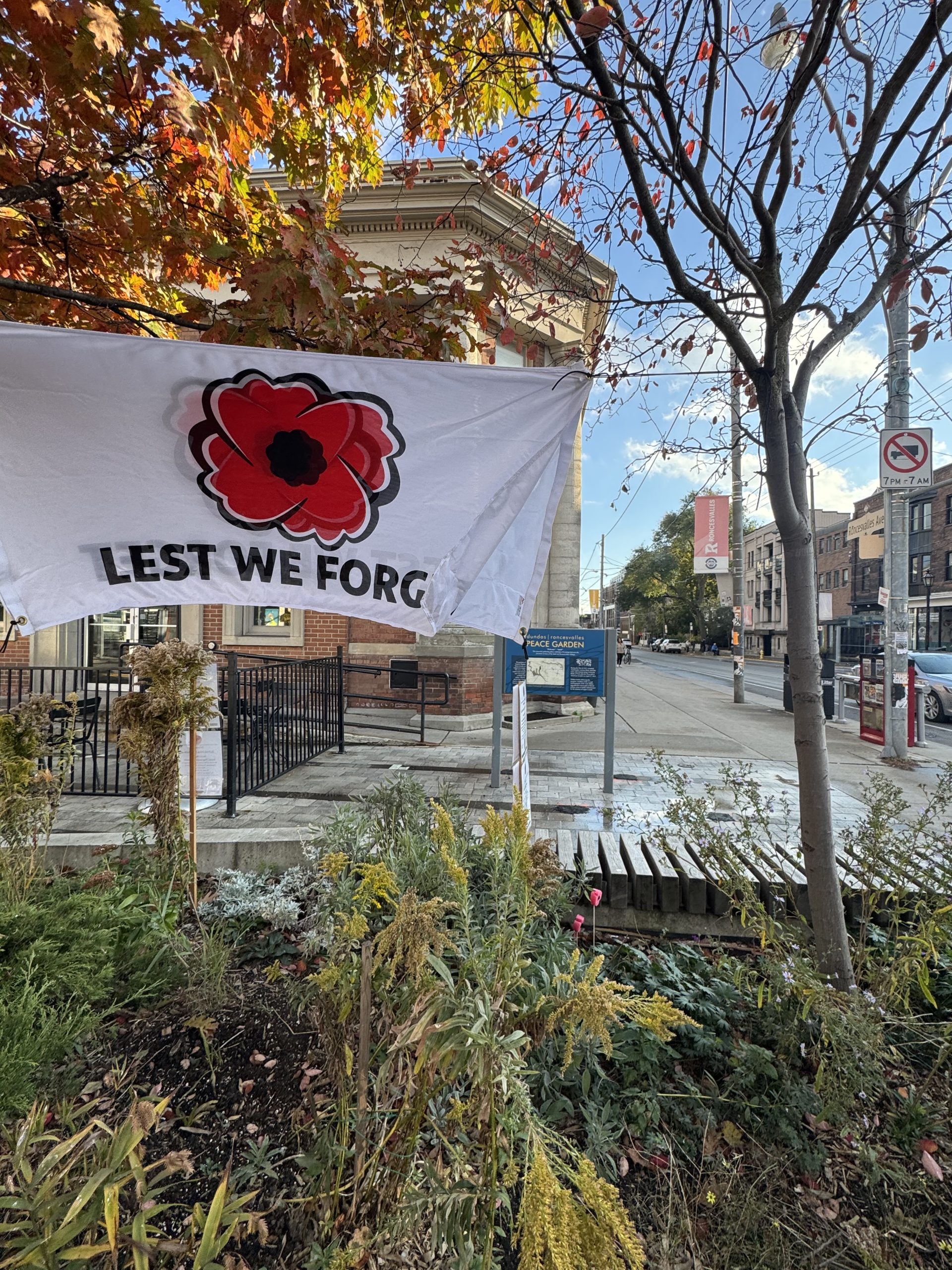 Planting Tulips for Peace Day