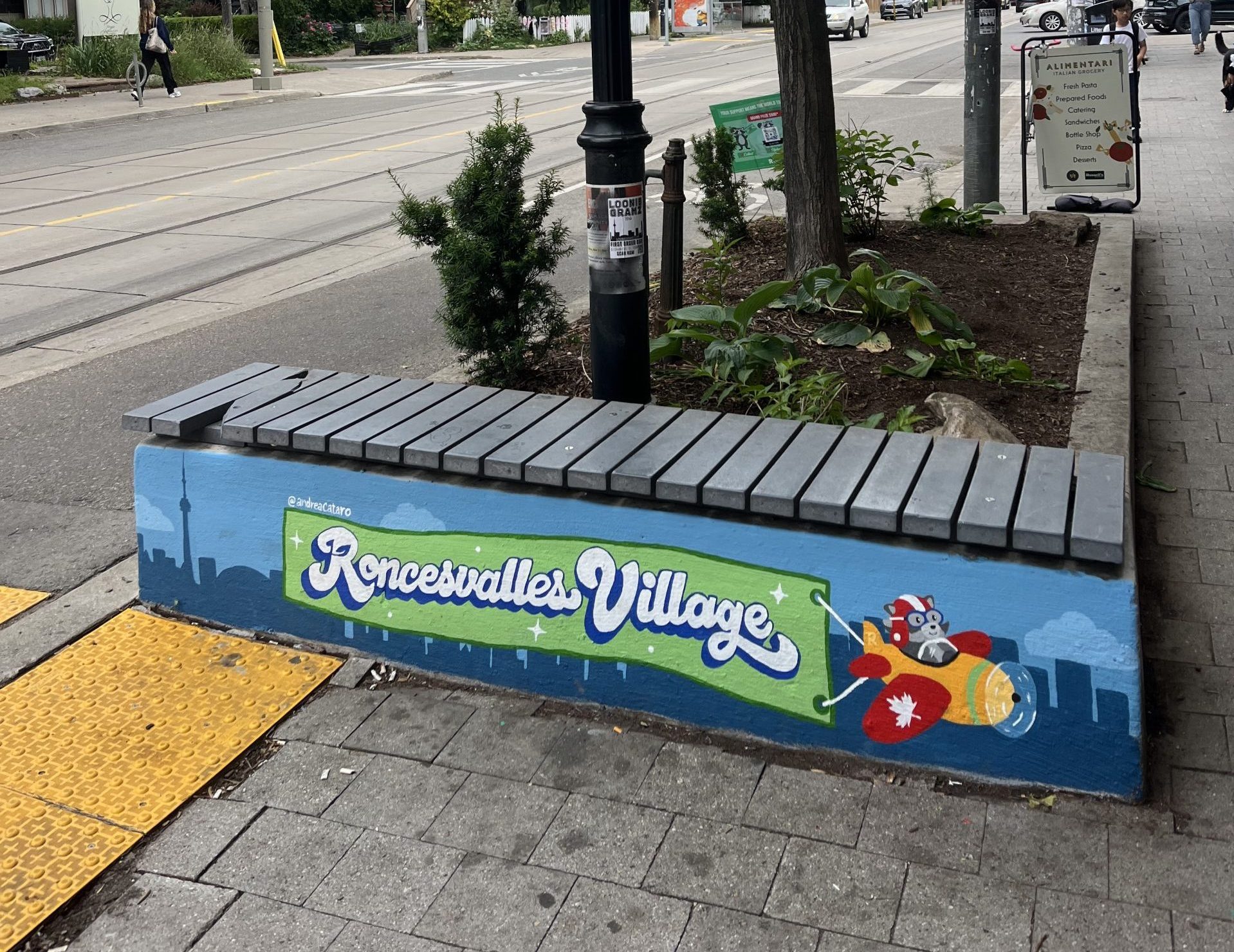 Around the World on Roncy Mural